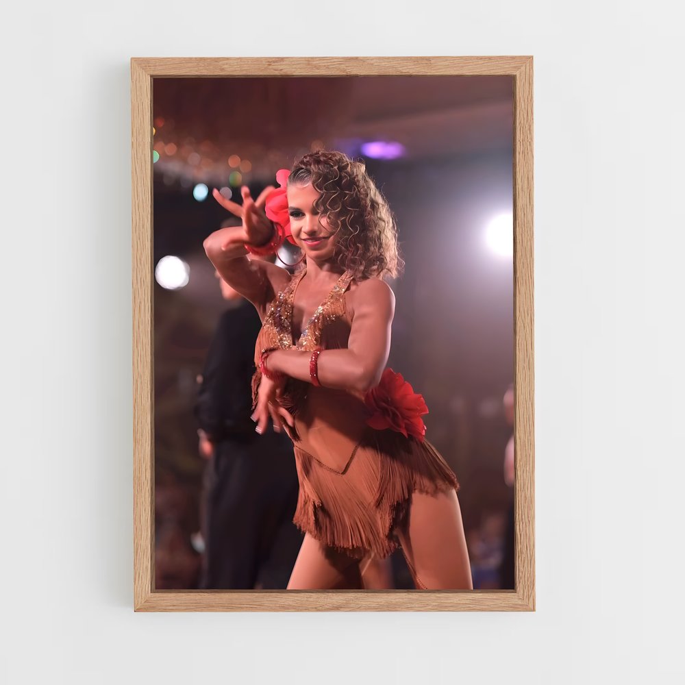 Poster Latin american showdance – affiche Danse (vue 4)